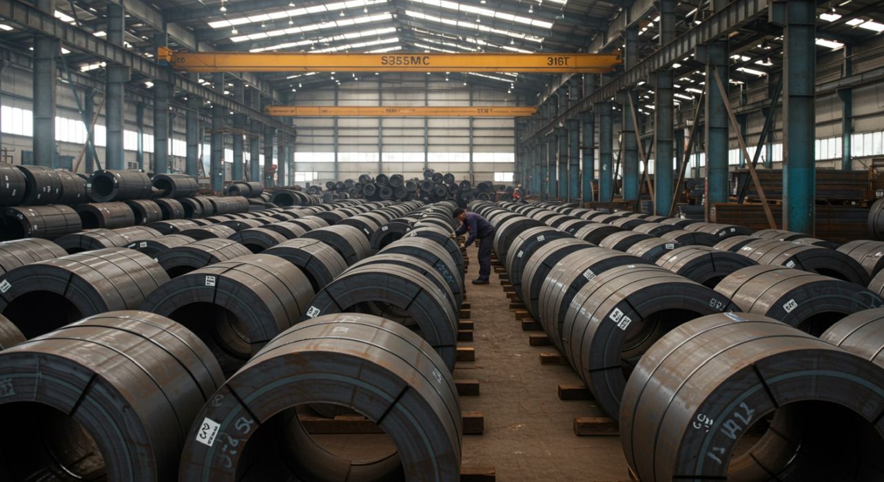 Endüstriyel makine parçaları ve ekipmanları.